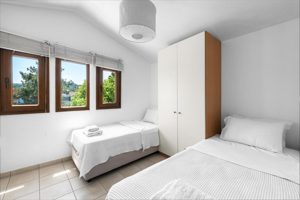 #Luxlikehome Pefkohori Del Sol Maisonette Zewnętrze zdjęcie